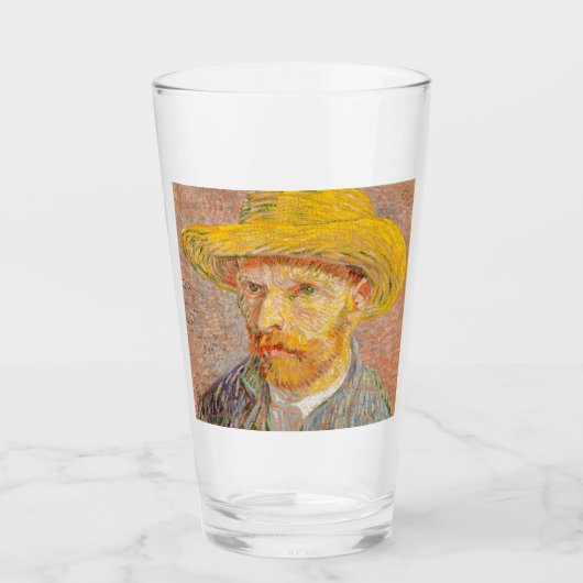 ヴィンセント・ヴァン・ゴッホ自画像絵を描画家 タンブラーグラス (正面)