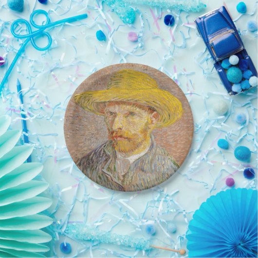 ヴィンセント・ヴァン・ゴッホ自画像絵を描画家 ペーパープレート (パーティー)