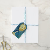 ヴィンセント・ヴァン・ゴッホ自画像1889 ギフトタグ (より糸付き)