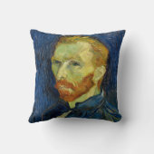 ヴィンセント・ヴァン・ゴッホ自画像（パレット付） クッション (裏面)