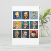 ヴィンセント・ヴァン・ゴッホ自画像 招待状 (スタンド正面)