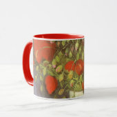 ヴィンセント・ヴァン・ゴッホ赤いケシの生け花瓶 マグカップ (正面左)