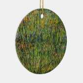 ヴィンセント・ヴァン・ゴッホ開花の牧草地 セラミックオーナメント (右)
