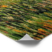 ヴィンセント・ヴァン・ゴッホ開花の牧草地 ポスター (角)