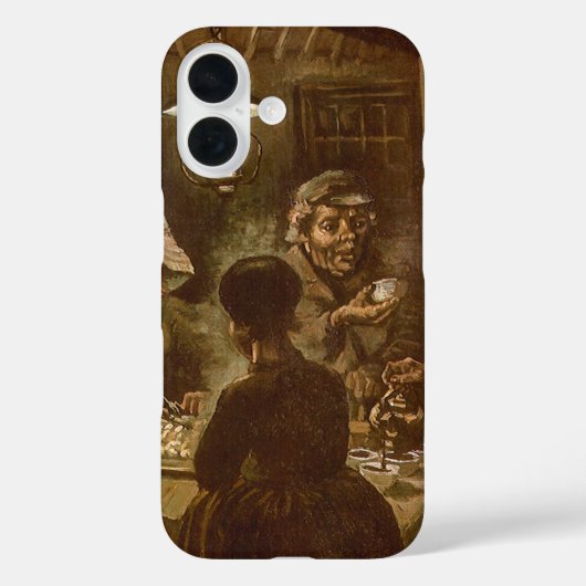 ヴィンセント・ヴァン・ゴッホ - じゃがいもを食べる人々 Case-Mate iPhoneケース (裏面)