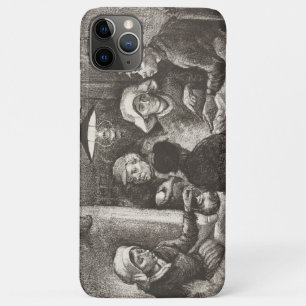ヴィンセント・ヴァン・ゴッホ じゃがいもを食べる人たち リソグラフ iPhone 11 PRO MAXケース