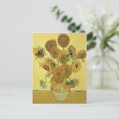 ヴィンセント・ヴァン・ゴッホ | ひまわり, 1888 ポストカード (スタンド正面)