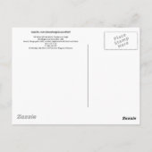 ヴィンセント・ヴァン・ゴッホ・アイパッチ老人 ポストカード (裏面)