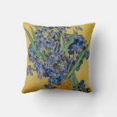 ヴィンセント・ヴァン・ゴッホ – アイリスの花瓶 クッション (裏面)