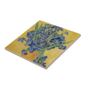 ヴィンセント・ヴァン・ゴッホ – アイリスの花瓶 タイル (側面)