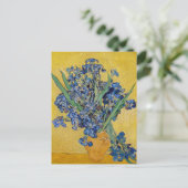 ヴィンセント・ヴァン・ゴッホ – アイリスの花瓶 ポストカード (スタンド正面)