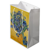 ヴィンセント・ヴァン・ゴッホ – アイリスの花瓶 ミディアムペーパーバッグ (裏面アングル)