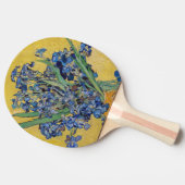 ヴィンセント・ヴァン・ゴッホ – アイリスの花瓶 卓球ラケット (横)