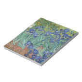 ヴィンセント・ヴァン・ゴッホ・アイリス絵画ズの花に関する芸術作品 ノートパッド (回転)