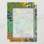 ヴィンセント・ヴァン・ゴッホ・アイリス (正面/裏面)