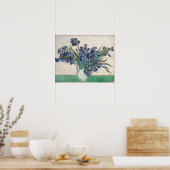 ヴィンセント・ヴァン・ゴッホ・アイリス1890ギャラリーHDファインアート ポスター (キッチン)