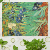 ヴィンセント・ヴァン・ゴッホ・アイリス キッチンタオル (折り畳み)