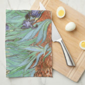 ヴィンセント・ヴァン・ゴッホ - アイリス キッチンタオル (四つ折り)