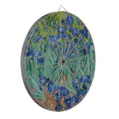 ヴィンセント・ヴァン・ゴッホ - アイリス ダーツボード (正面左)