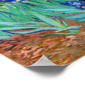 ヴィンセント・ヴァン・ゴッホ・アイリス ポスター (角)