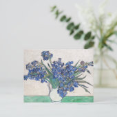 ヴィンセント・ヴァン・ゴッホ・アイリス ポストカード (スタンド正面)