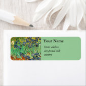 ヴィンセント・ヴァン・ゴッホ・アイリス ラベル (インサイチュ)