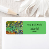 ヴィンセント・ヴァン・ゴッホ・アイリス ラベル (インサイチュ)