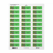 ヴィンセント・ヴァン・ゴッホ・アイリス ラベル (フルシート)