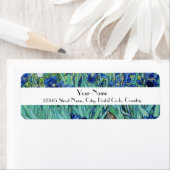 ヴィンセント・ヴァン・ゴッホ・アイリス・ラベル ラベル (インサイチュ)