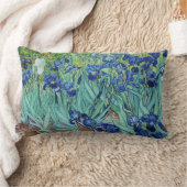 ヴィンセント・ヴァン・ゴッホ・アイリス ランバークッション (ブランケット)
