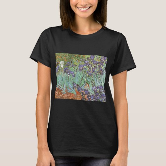 ヴィンセント・ヴァン・ゴッホ - アイリス Tシャツ (正面)