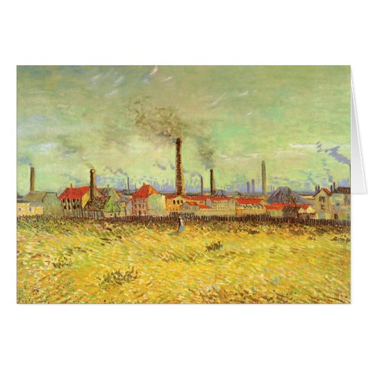 ヴィンセント・ヴァン・ゴッホ – アシュニエールの工場 (正面横)