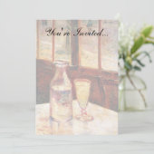 ヴィンセント・ヴァン・ゴッホ – アシンテの静物詩 招待状 (スタンド正面)