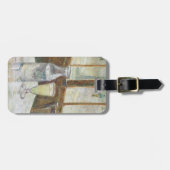 ヴィンセント・ヴァン・ゴッホ・アシーニ絵を描スの ラゲッジタグ (正面横)