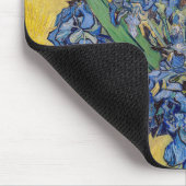 ヴィンセント・ヴァン・ゴッホ - アヤメの花瓶 マウスパッド (コーナー)