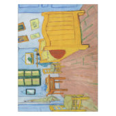 ヴィンセント・ヴァン・ゴッホ - アルルの寝室 テーブルクロス (正面)