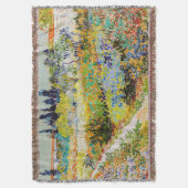 ヴィンセント・ヴァン・ゴッホ - アルルの庭園 スローブランケット (正面縦)