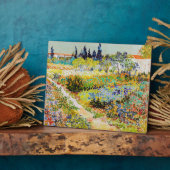 ヴィンセント・ヴァン・ゴッホ - アルルの庭園 フォトプラーク (側面)