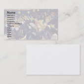 ヴィンセント・ヴァン・ゴッホ – アルレスのダンスホール 名刺 (正面/裏面)