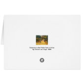 ヴィンセント・ヴァン・ゴッホ – アルレス公共公園への入口 (裏面横)