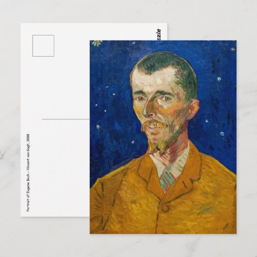ヴィンセント・ヴァン・ゴッホ – アルレス・ユージーン・ボクポートレート ポストカード (正面/裏面)