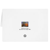 ヴィンセント・ヴァン・ゴッホ – アレスのヴィンセント・ベッドルーム (裏面横)