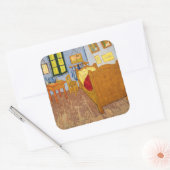 ヴィンセント・ヴァン・ゴッホ – アレスのヴィンセント・ベッドルーム スクエアシール (封筒)