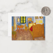 ヴィンセント・ヴァン・ゴッホ – アレスのヴィンセント・ベッドルーム ノートカード (正面/裏面インサイチュ)
