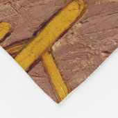 ヴィンセント・ヴァン・ゴッホ – アレスのヴィンセント・ベッドルーム フリースブランケット (角)