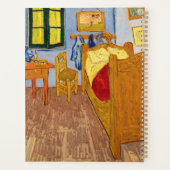 ヴィンセント・ヴァン・ゴッホ – アレスのヴィンセント・ベッドルーム プランナー手帳 (裏面)