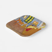 ヴィンセント・ヴァン・ゴッホ – アレスのヴィンセント・ベッドルーム ペーパープレート (傾斜あり)