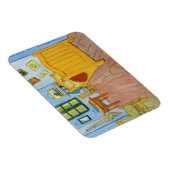 ヴィンセント・ヴァン・ゴッホ – アレスのヴィンセント・ベッドルーム マグネット (右側)