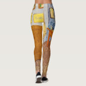 ヴィンセント・ヴァン・ゴッホ – アレスのヴィンセント・ベッドルーム レギンス (裏面)