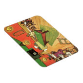 ヴィンセント・ヴァン・ゴッホ – アレスの夜のカフェ マグネット (右側)